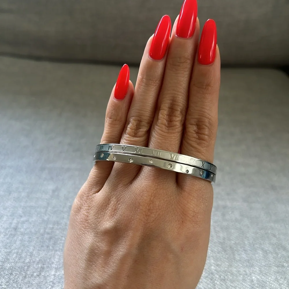 Stainless steel bangles